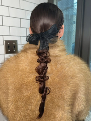 【ChaoMICHI yu-ka】編みおろし 結婚式 20代