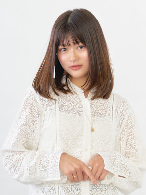 艶髪ストレート