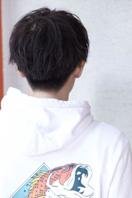 ナチュラルハーフアップ