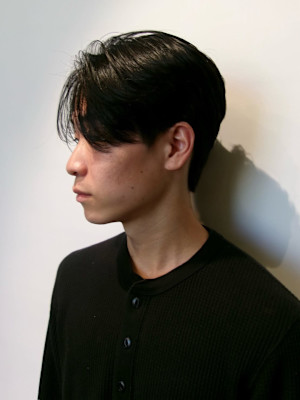 センターパートstyle