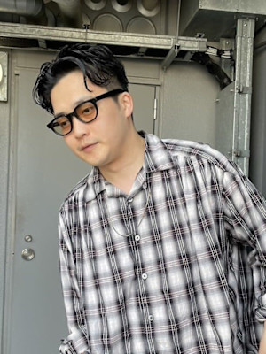 メンズ　ニュアンスパーマ