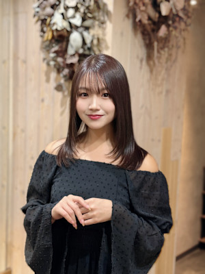 髪質改善縮毛矯正＋ミディアムレイヤー