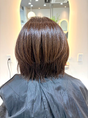 髪質改善ヘアカラー