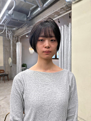 ステップボーンカットショート/ショートボブ