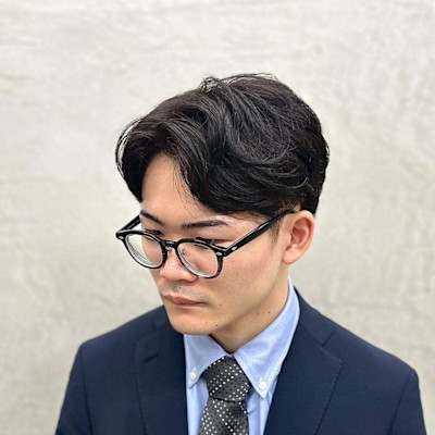 ビジネスアップバングショート