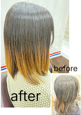 乾かすだけでキマる、感動の質感ストレート