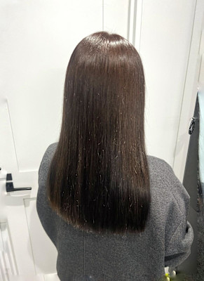 髪質改善ストレート