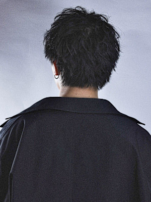 フワボサ質感 シャドウパーマ