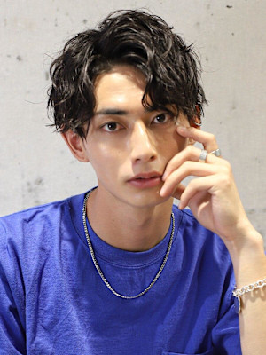 波巻きスパイラルパーマ