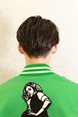 シースルーリバースヘア