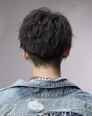 ミックスパーマショート