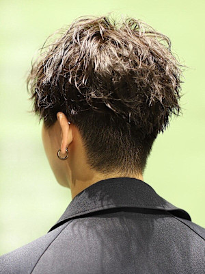 ナチュラルに決まる、ソフツイセンターパート