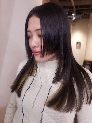 ステップカット×コントラストインナーで魅せるモードライン