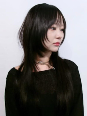 ポイントストレートパーマ  フェイスレイヤー ステップカット