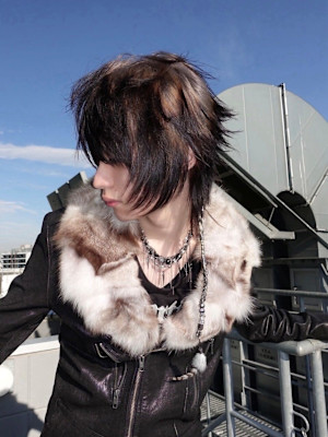 V系ヘア グランジヘア