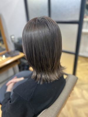 ブリーチありグレージュ