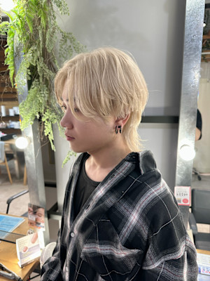 ホワイトブロンドウルフ