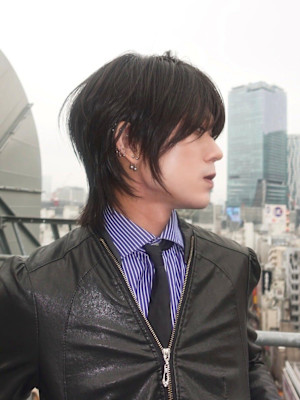 メンズレイヤーショート　メンズカット