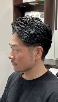 ナチュラルパーマ【麻布十番】【前髪を上げる】【清涼感】