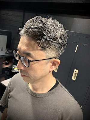 リバースカール×スパイラルパーマ×ラルフカール×メンズパーマ