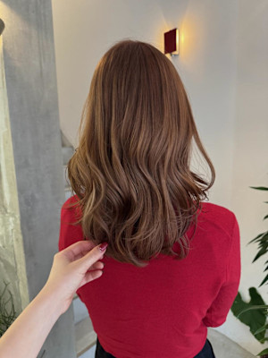 柔らかブラウンカラー