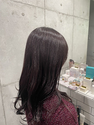 ダークワインパープルカラー☆