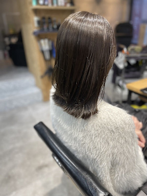 くびれカットSTYLE☆透明感カラー