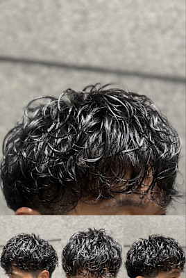 日本橋　室町　パーマ　メンズカット