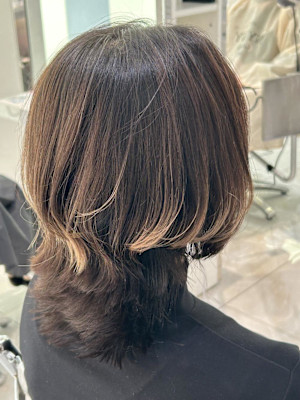 レディース外ハネウルフ