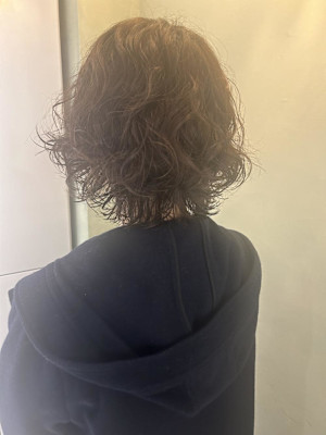 マッシュボブパーマ