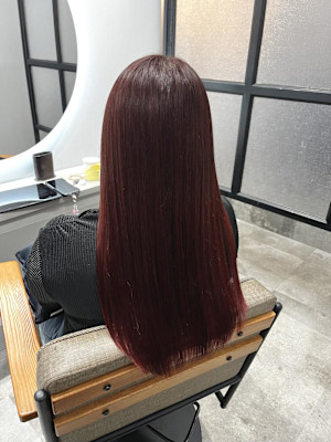 ＊ブリーチなしレッドブラウン＊
