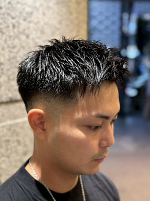 銀座　フェードカット