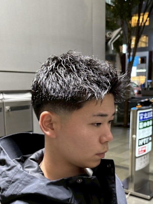 銀座　フェードカット