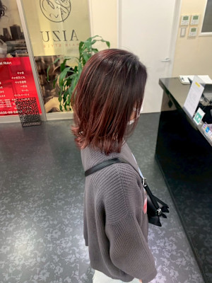 グラデーションカラー　レイヤーカット