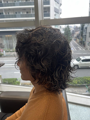 メンズ　ミディアムサーフカール