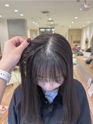 透明感たっぷりグレージュ【三軒茶屋】