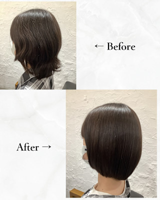 ≪お客様スタイル≫ New ツヤ髪縮毛矯正