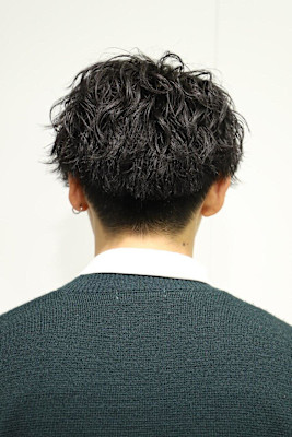 【強めスパイラル】前下がりマッシュ