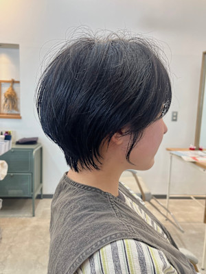 耳掛けコンパクトショート