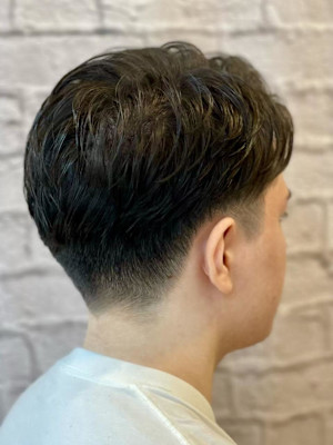 ナチュラルアップバング