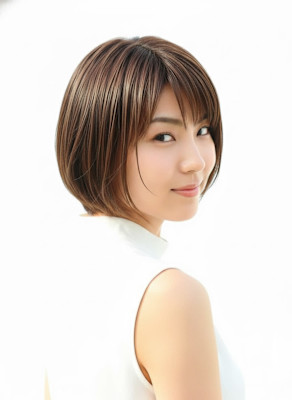 くせ毛カット ショートボブ iNOAカラー 