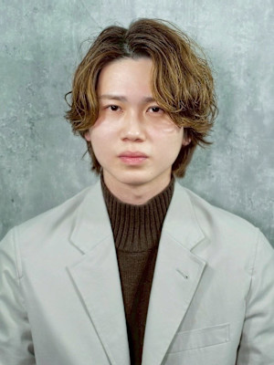 札幌メンズ×ゆるめスパイラルパーマ