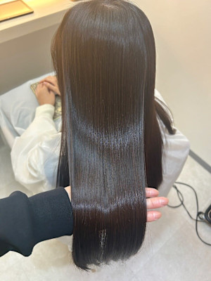 【圧倒的艶髪】艶髪METEO、スピエラ酸性縮毛矯正