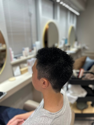 爽やかソフトモヒカンスタイル♪
