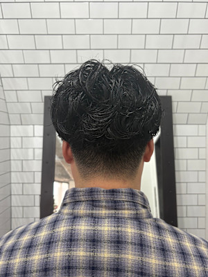 大人のメンズパーマスタイル