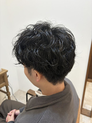 メンズパーマ/ランダムカール