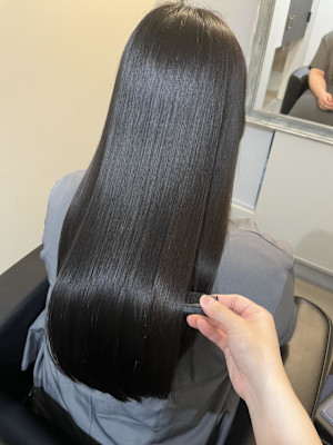 巻ける柔らかい縮毛矯正/錦糸町/髪質改善