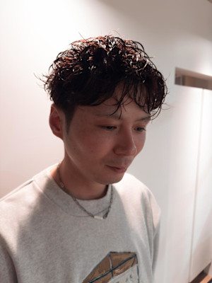 メンズパーマ/メンズカット/短髪