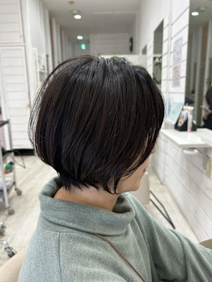 terrace岩政/ショートボブ/30代40代/姪浜