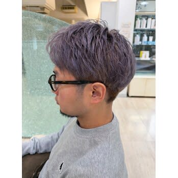 アップバングシルバー